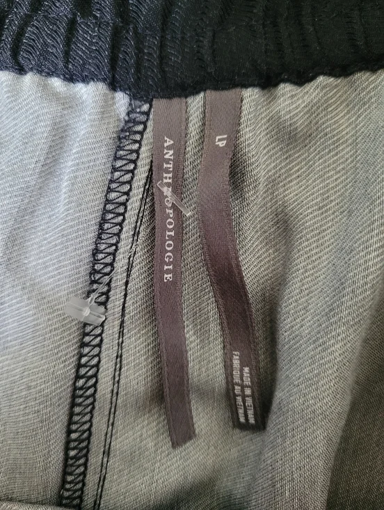 Anthropologie Wide Leg Silky Pants - Picture 5 of 7